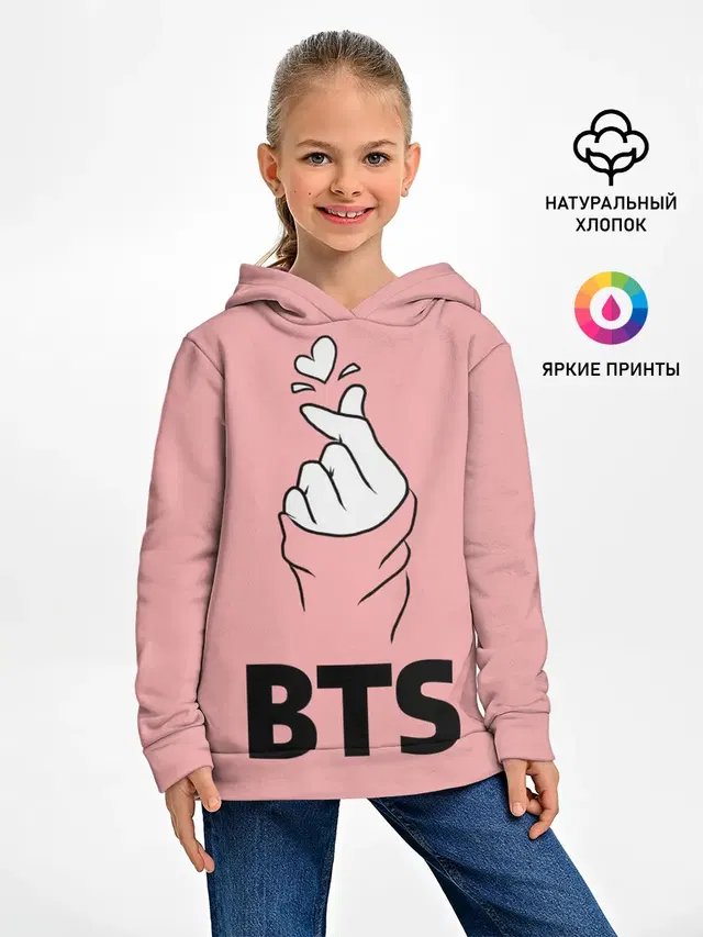 Детское худи с принтом «BTS — РЮКЗАК BTS»