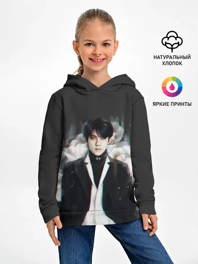Детское худи с принтом «BTS»