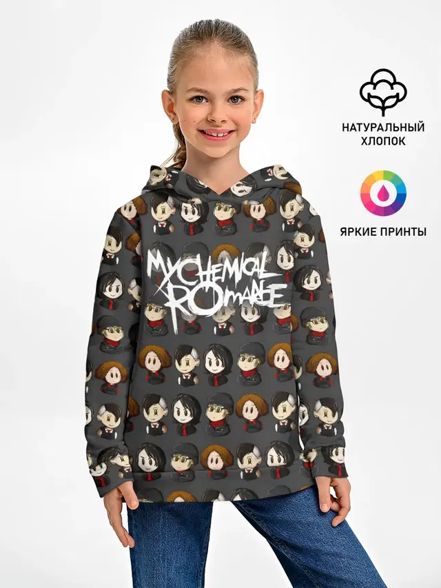 Детское худи с принтом «My Chemical Romance»