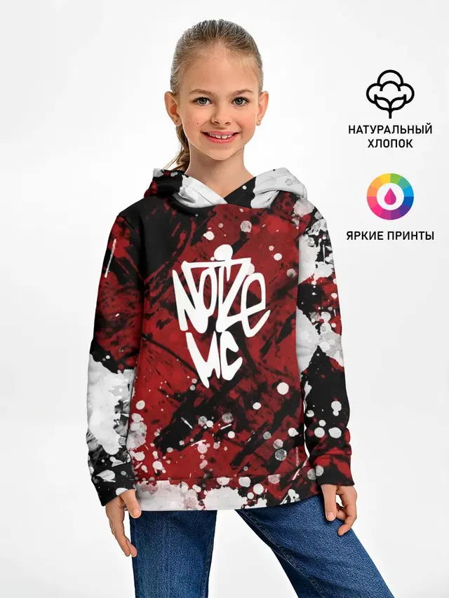 Детское худи с принтом «Noize MC»