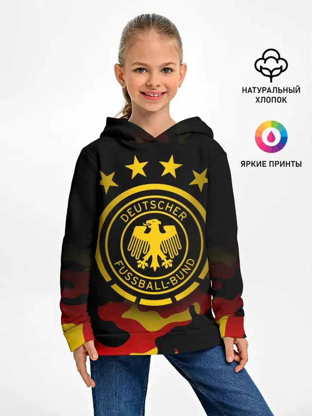 Детское худи с принтом «Camouflage»