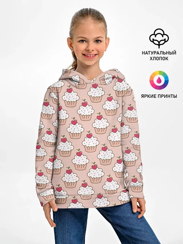 Вишенка на кексе