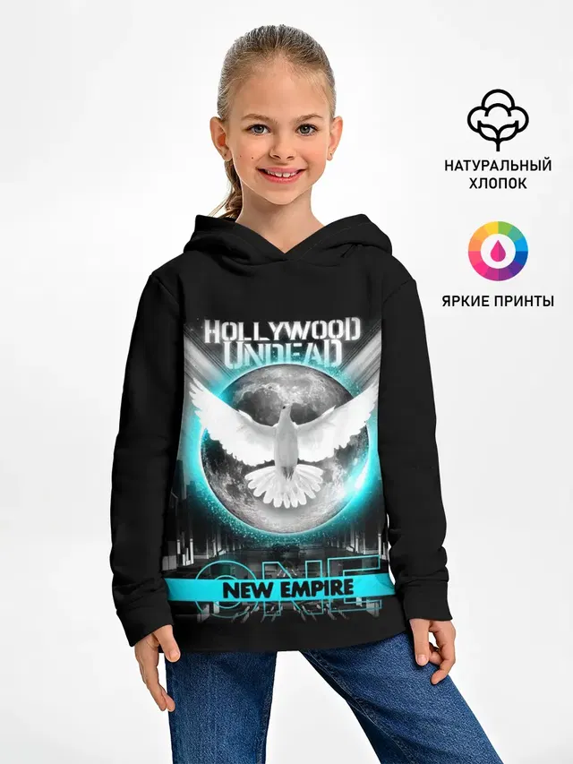 Детское худи с принтом «New Empire — New Empire, Vol. 1 - Hollywood Undead»