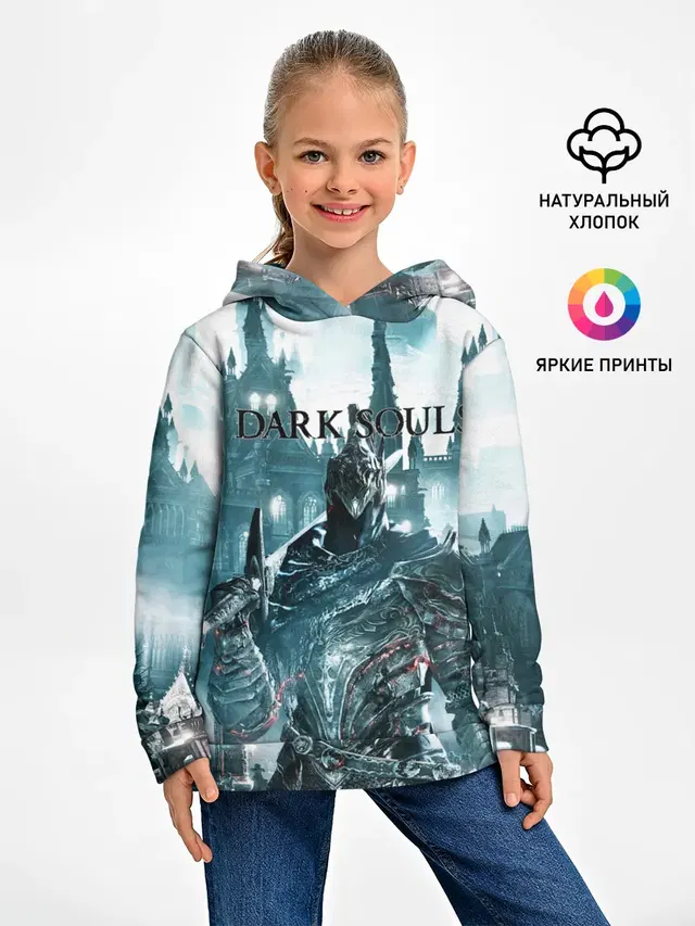 Детское худи с принтом «Dark Souls»