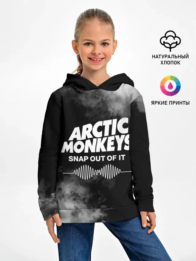 Детское худи с принтом «Arctic Monkeys»