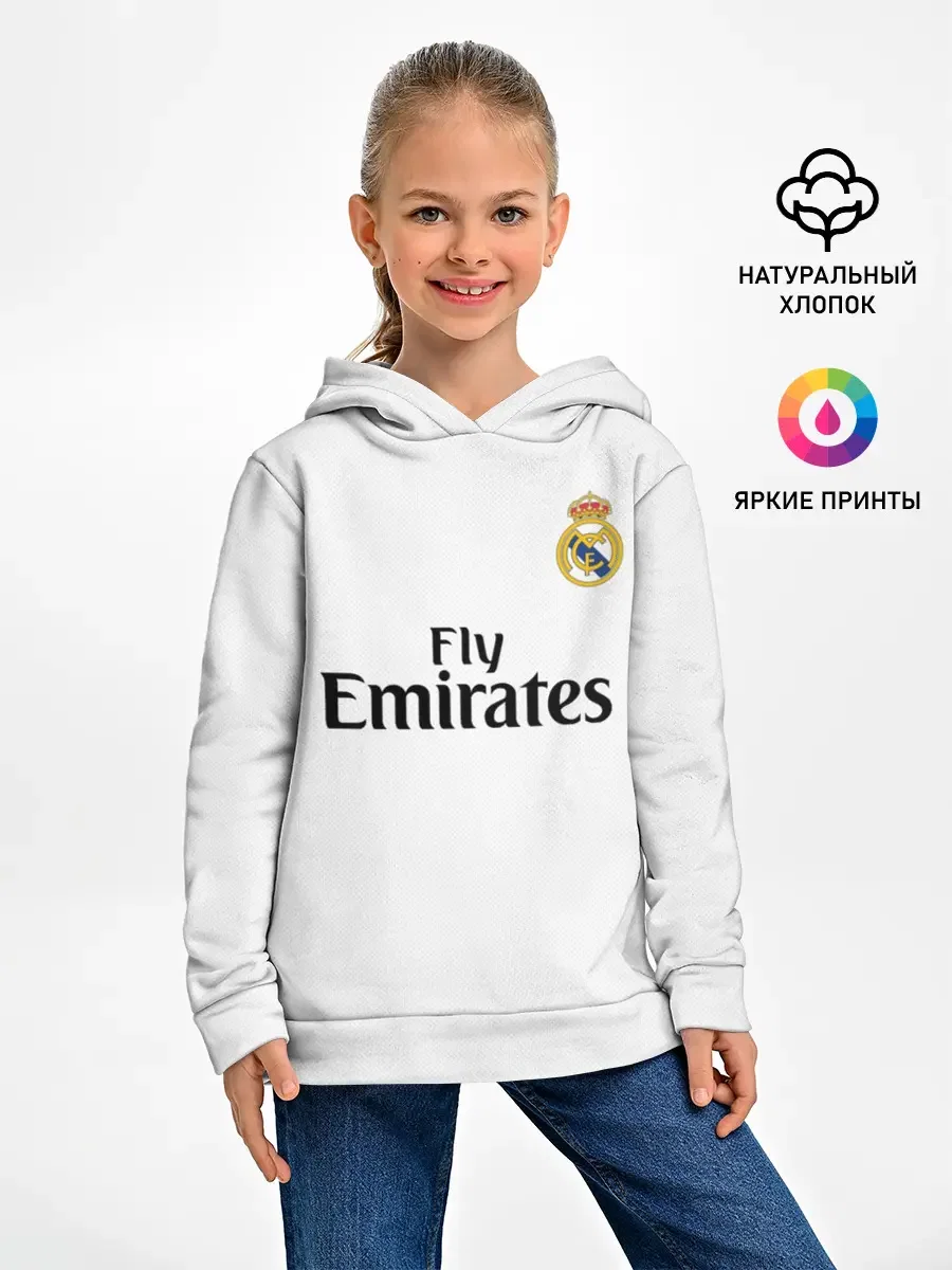 Детское хлопковое худи «Ramos home 18-19» — мерч купить — принт крупно