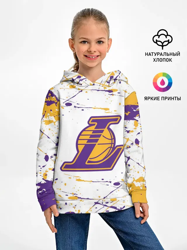 Детское худи с принтом «Лейкерс — Kobe Bryant»