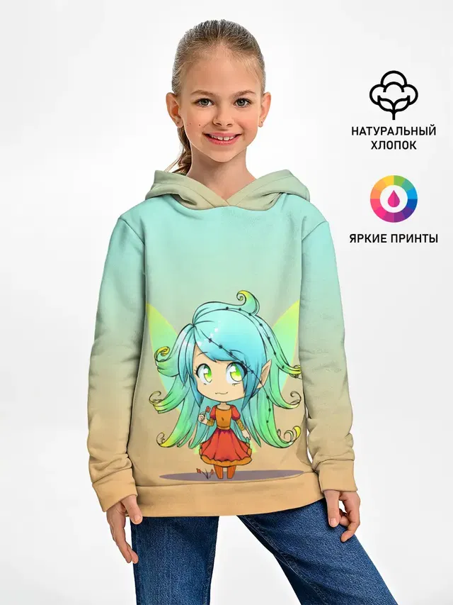 малышка фея с крылышками