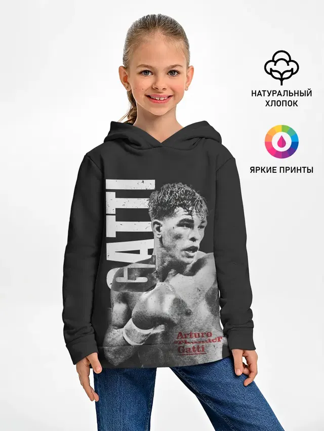 Детское худи с принтом «MMA — Gatti»