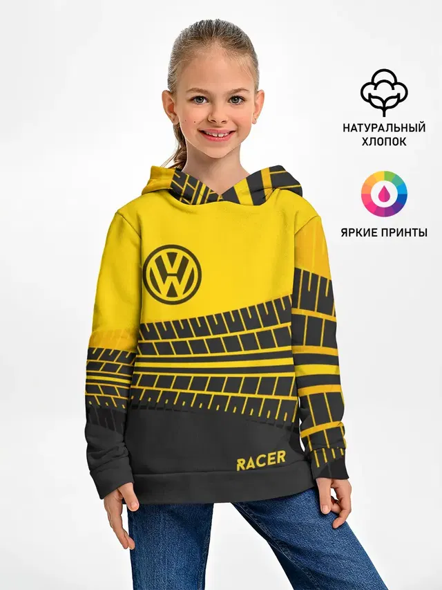 Детское худи с принтом «Volkswagen»