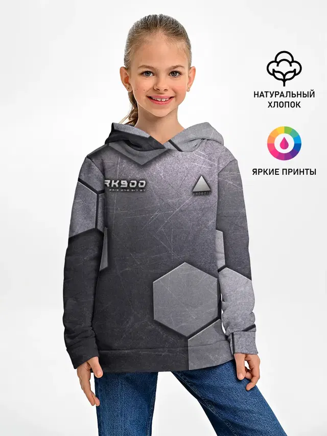 Детское худи с принтом «Android RK900»