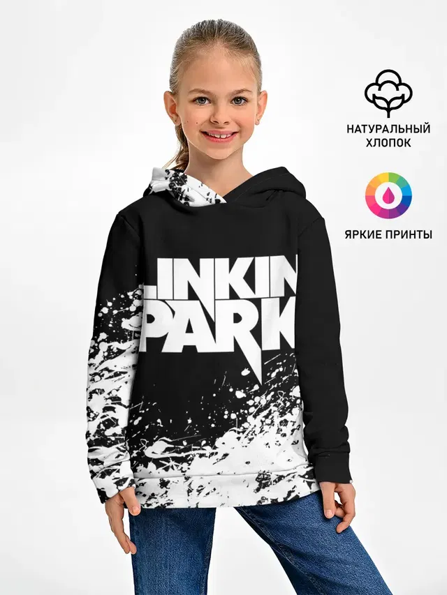Детское худи с принтом «Linkin Park 4»