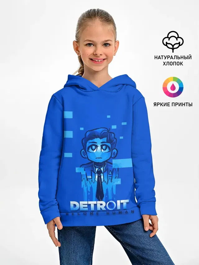 Детское худи с принтом «Connor»