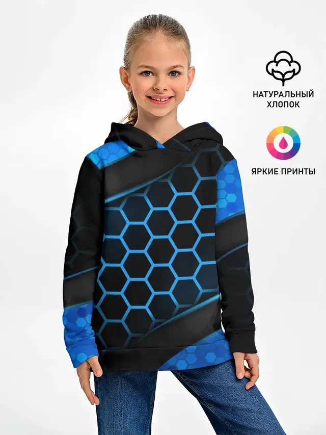 3D luxury blue 3Д СОТЫ и плиты