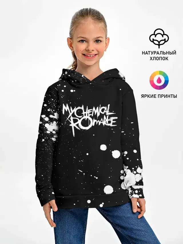 Детское худи с принтом «My Chemical Romance»