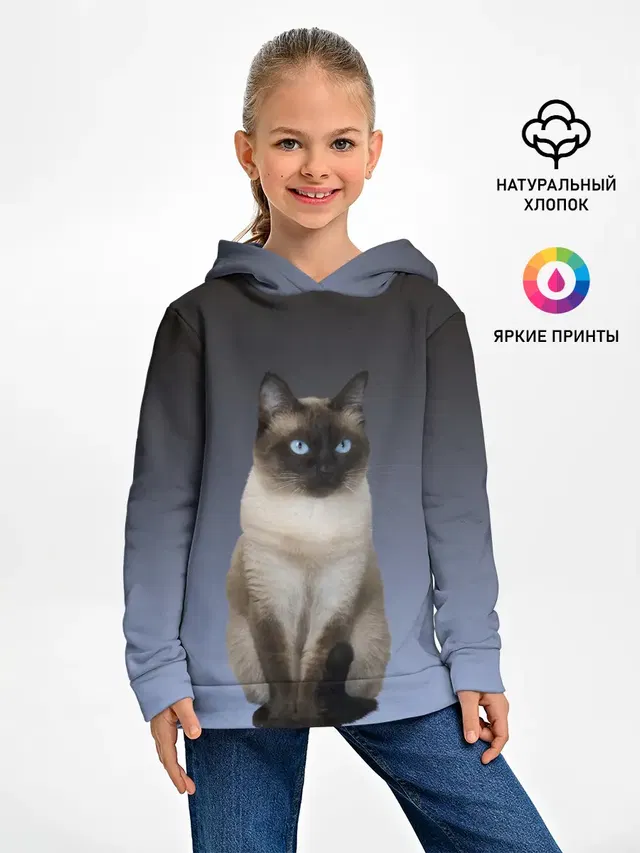 сиамская милая кошечка
