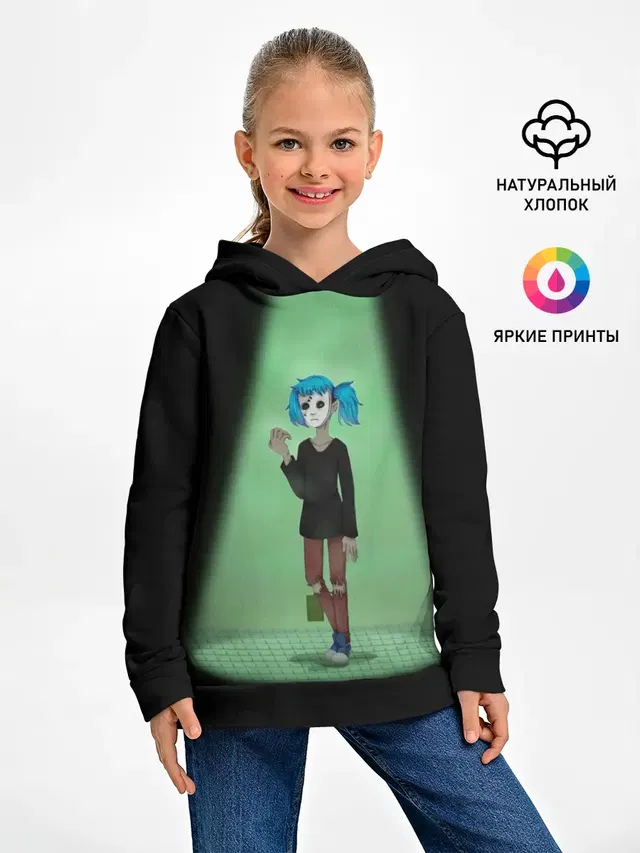 Детское худи с принтом «Игры — SF»
