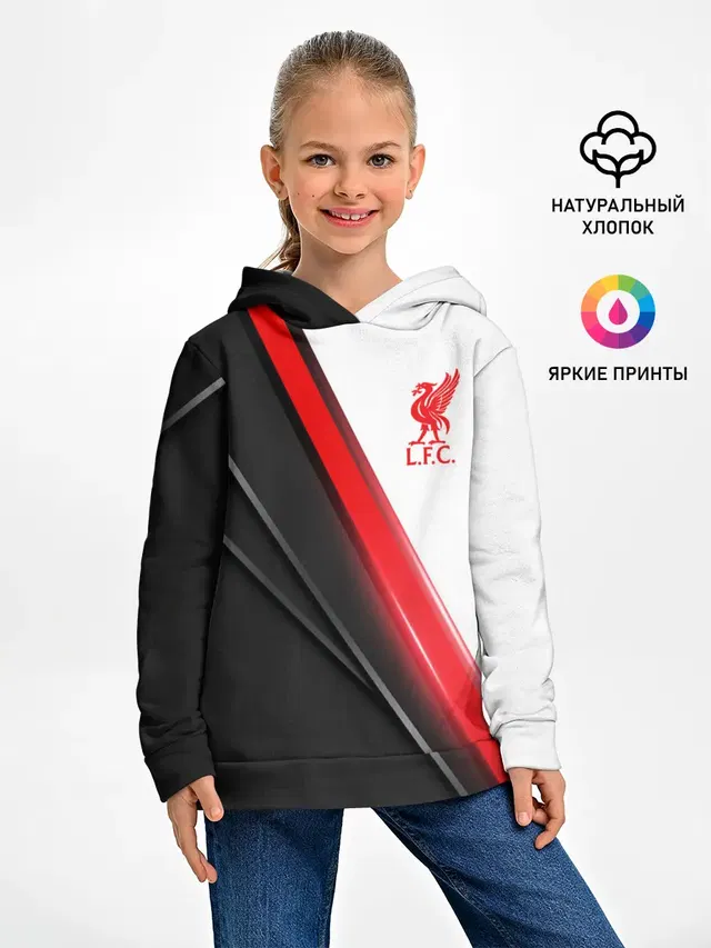 Детское худи с принтом «Liverpool bird crest — Liverpool F.C.»