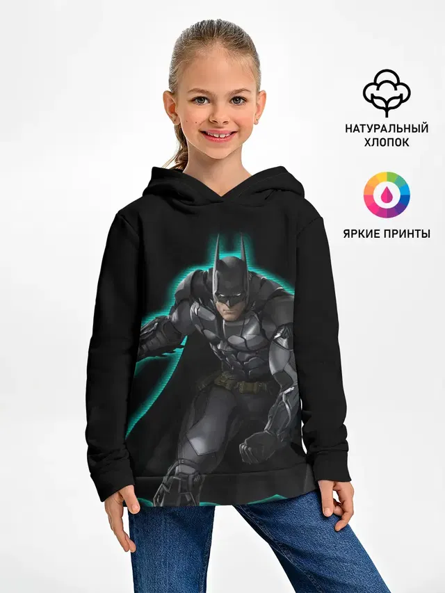 Детское худи с принтом «Batman Arkham Knight»