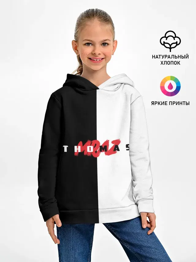 Детское худи с принтом «Thomas Mraz»