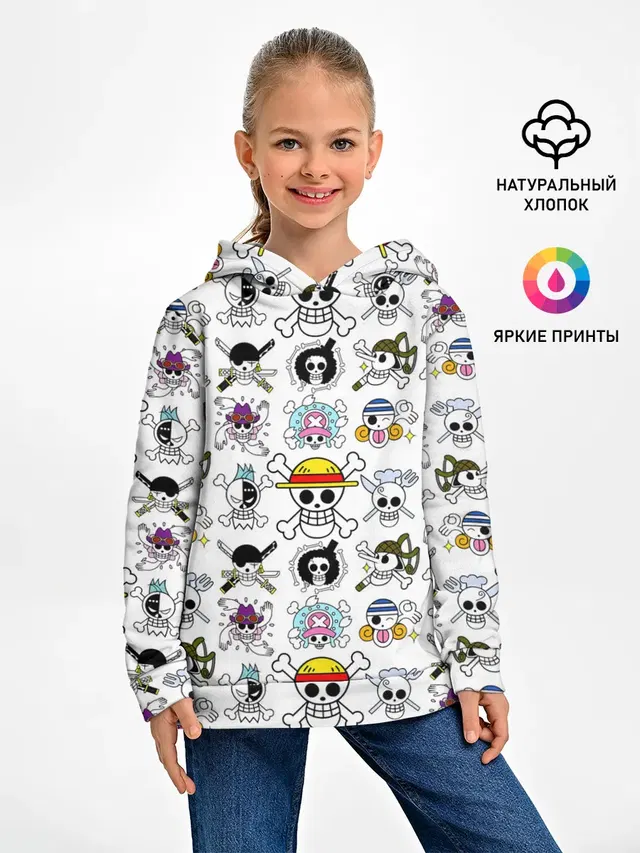 Веселые Роджеры пиратов Соломенной Шляпы