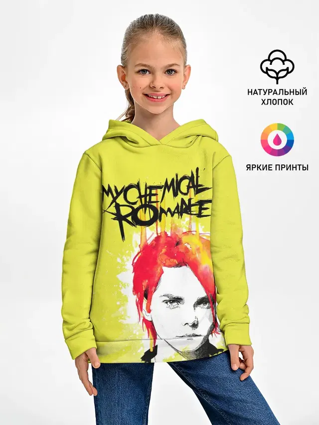 Детское худи с принтом «My Chemical Romance»