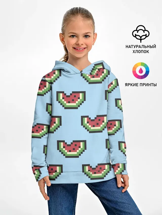 Пиксельный арбуз