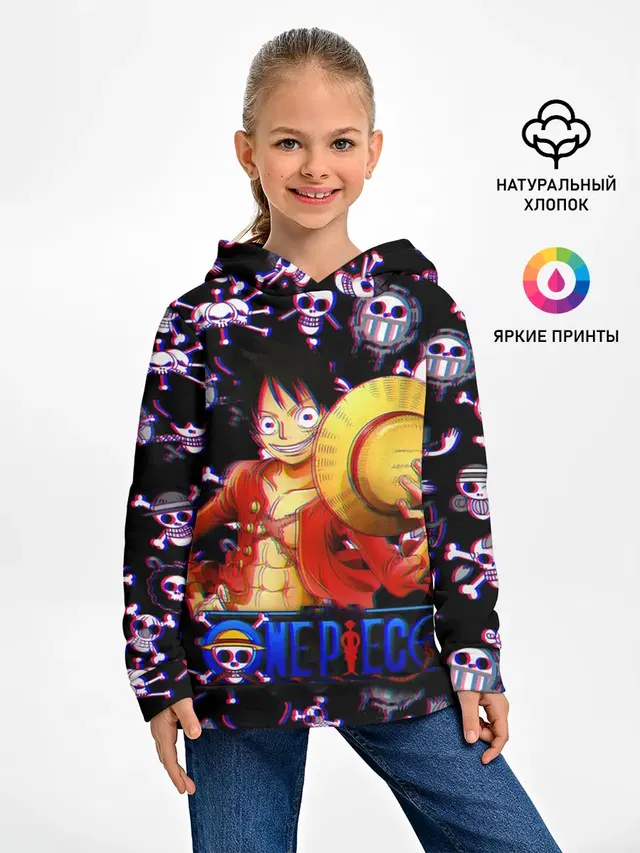Луффи One Piece | Glitch
