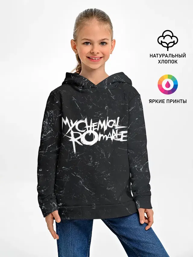 Детское худи с принтом «My Chemical Romance»