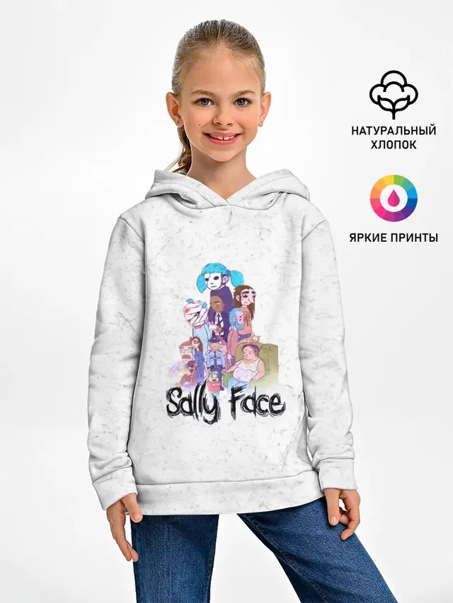Детское худи с принтом «Sally Face»