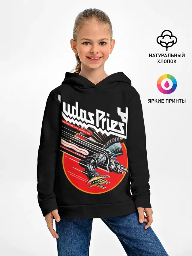 Детское худи с принтом «Screaming for Vengeance»