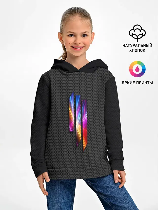 Детское худи с принтом «Skrillex»