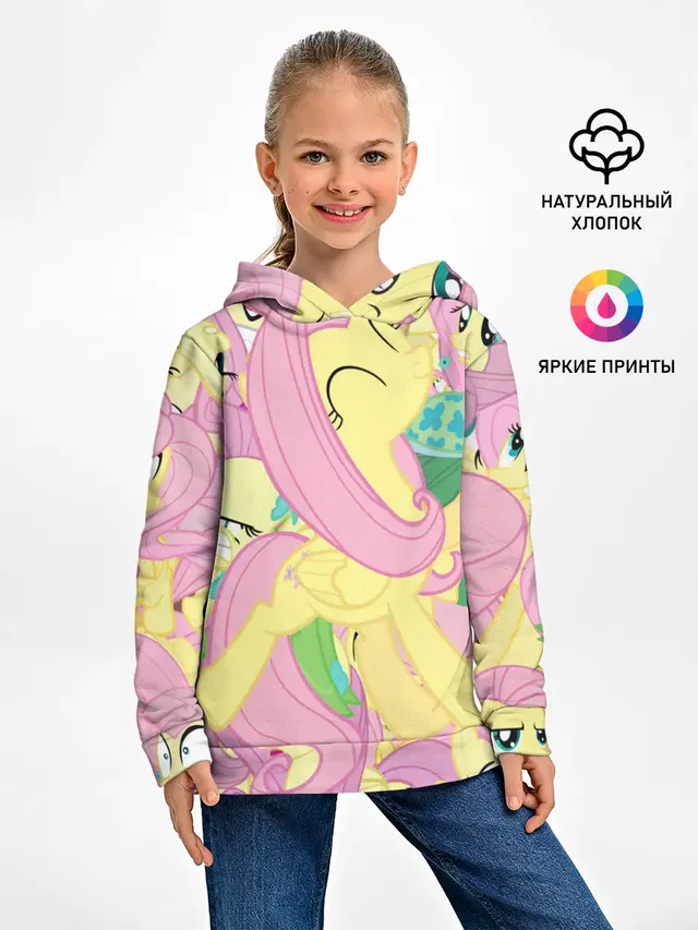 Детское худи с принтом «My Little Pony — ПОНИ»