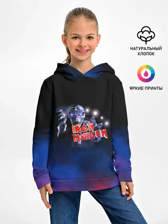Детское худи с принтом «Heavy Metal»