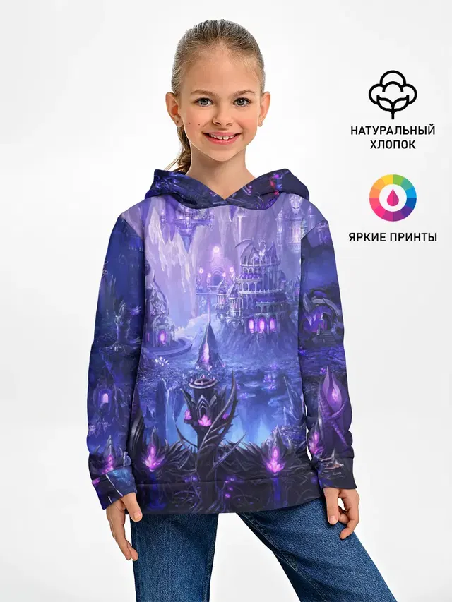 Детское худи с принтом «Might & Magic Heroes»