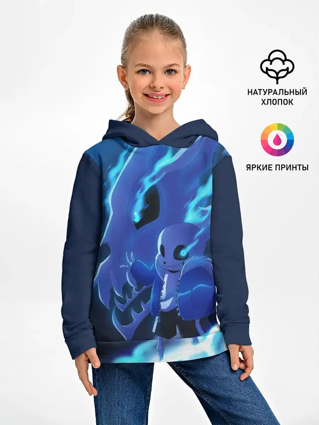 Детское худи с принтом «Undertale»
