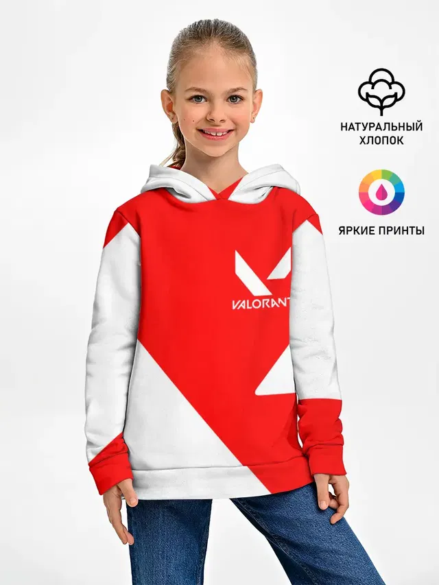 Детское худи с принтом «Logo»