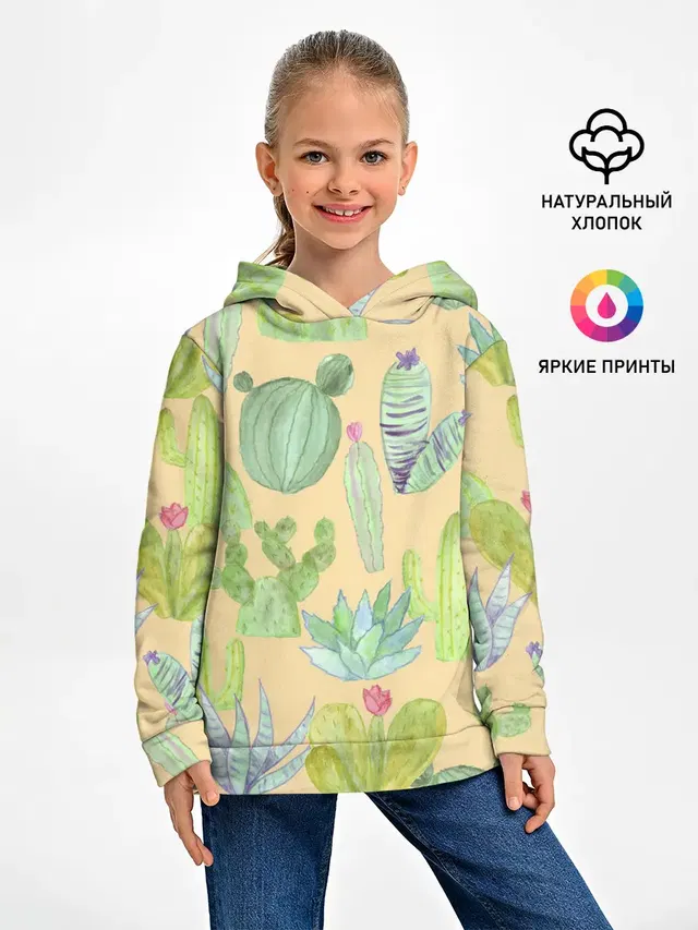 Кактусы в пустыне