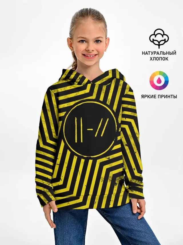 Детское худи с принтом «symbol — Twenty One Pilots - Trench»