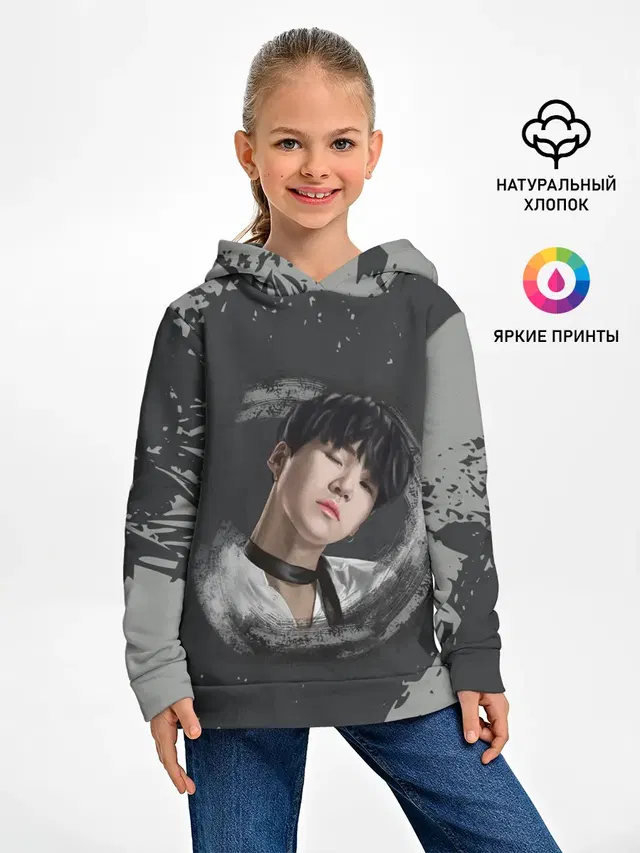 Детское худи с принтом «BTS»