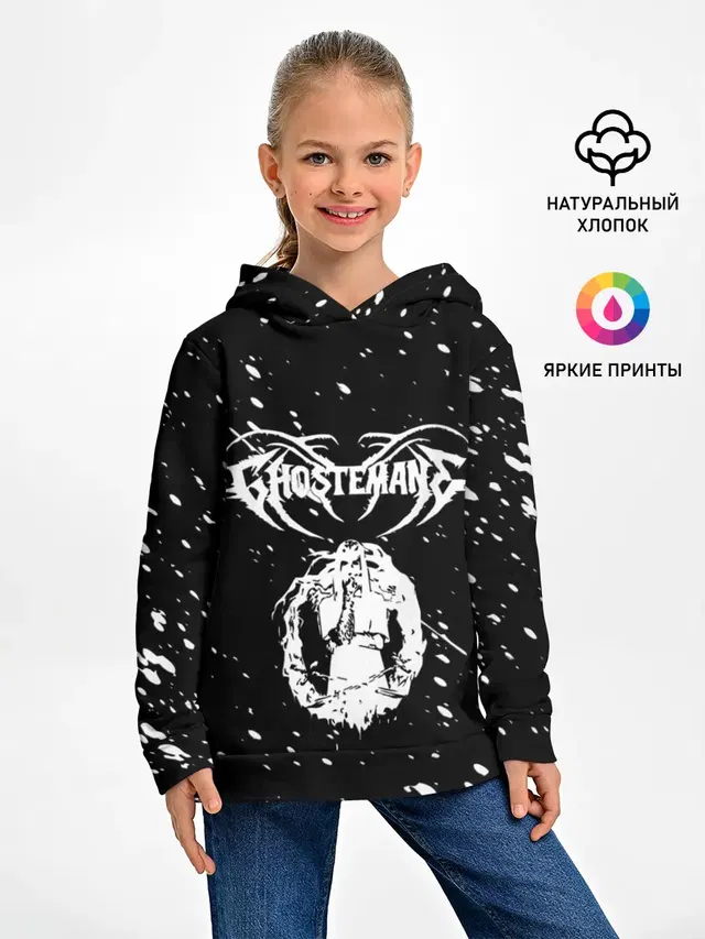 Детское худи с принтом «GHOSTEMANE»