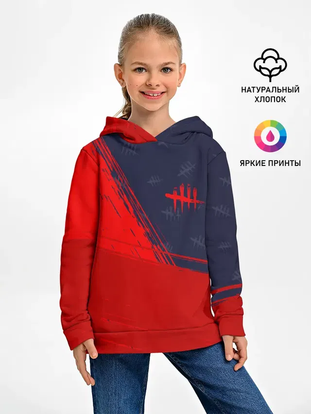 Детское худи с принтом «Tally mark»