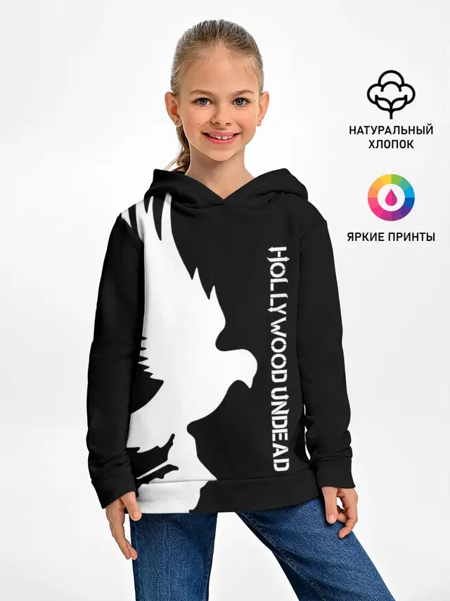 Детское худи с принтом «Dove»