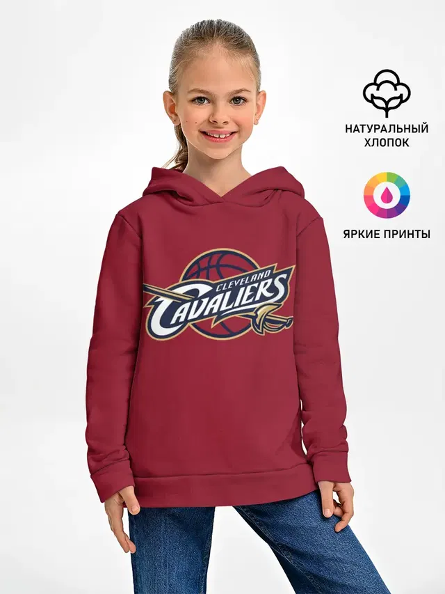Детское худи с принтом «НБА — Cleveland Cavaliers»
