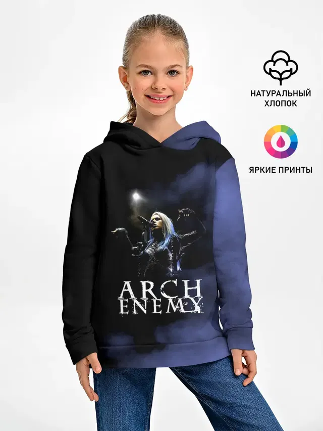 Детское худи с принтом «Arch Enemy»