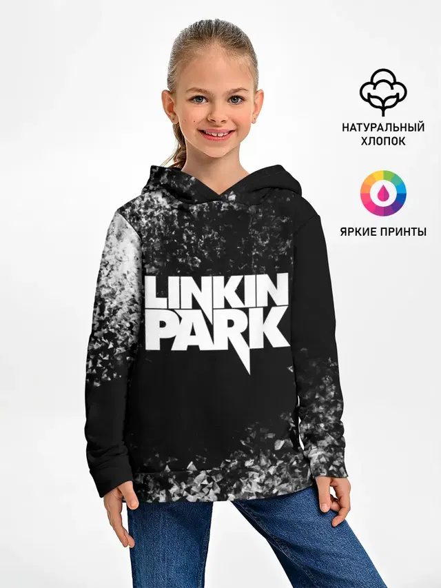 Детское худи с принтом «Linkin Park»
