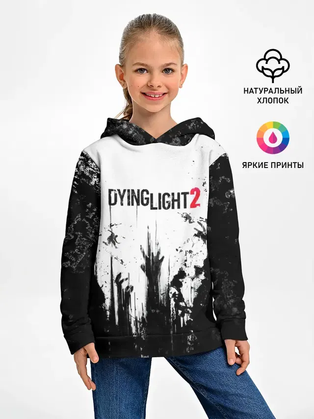 Детское худи с принтом «Dying Light — Dying Light 2»