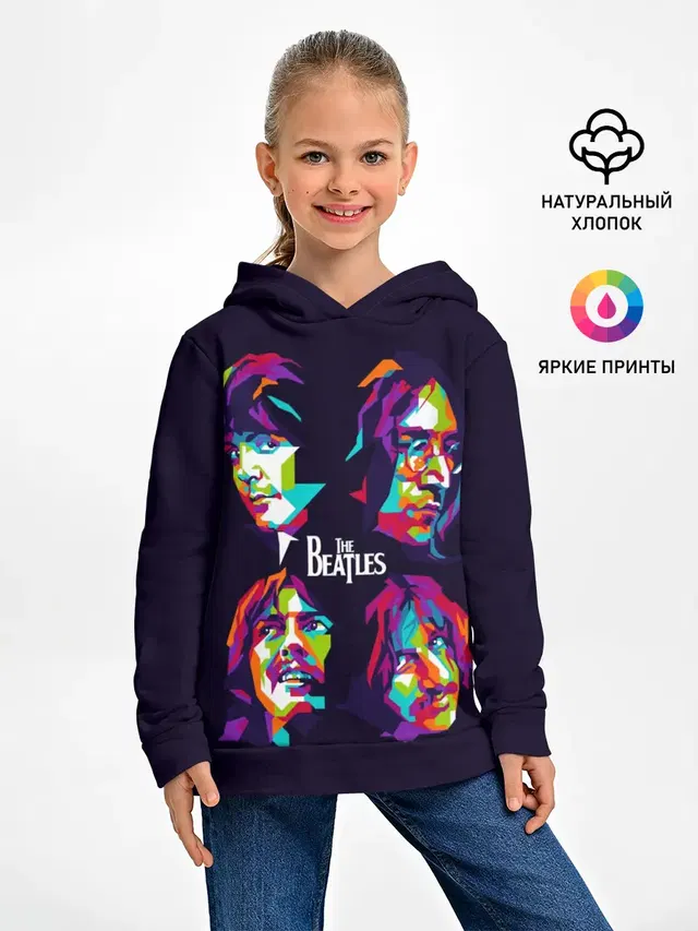Детское худи с принтом «The Beatles»