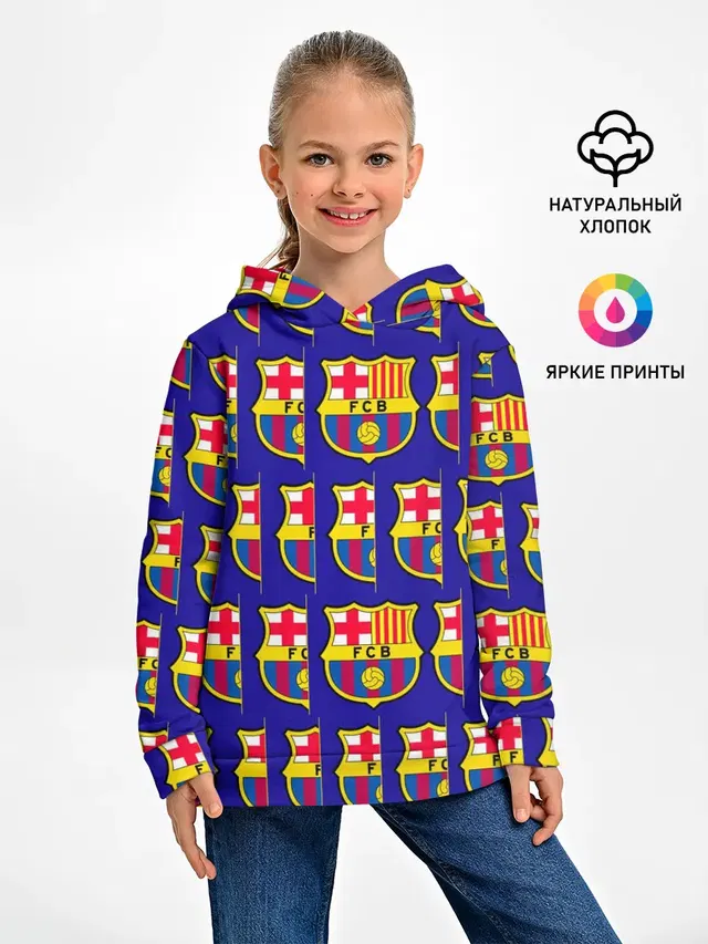 ФК БАРСЕЛОНА / PATTERN / УЗОР