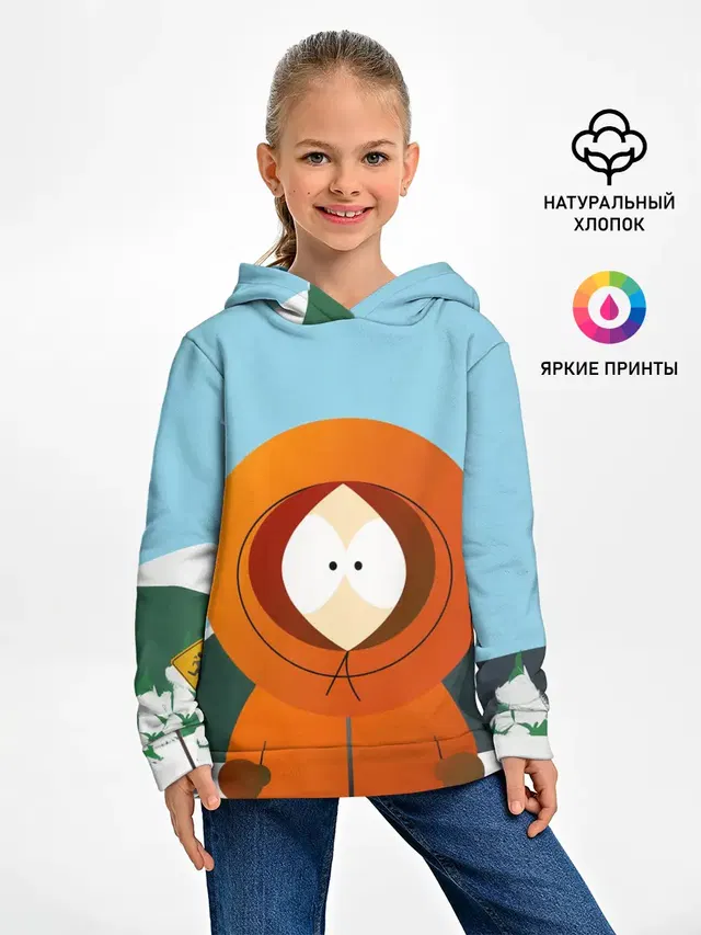 Детское худи с принтом «KENNY»
